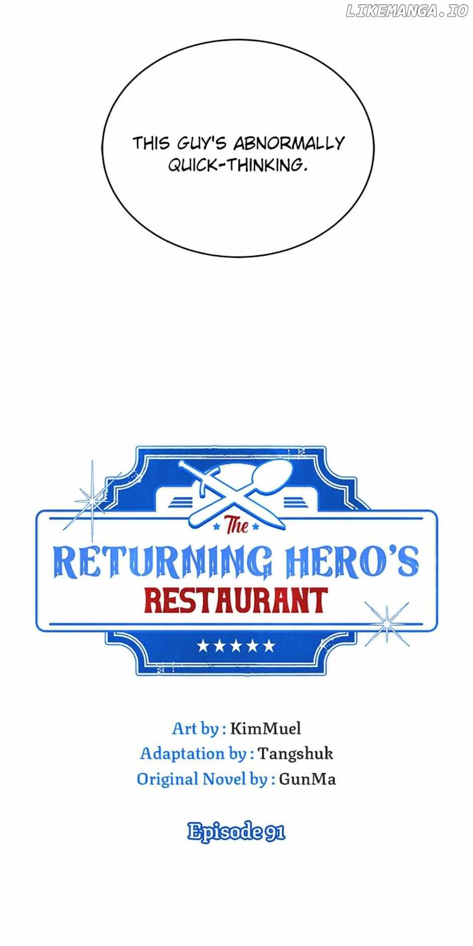 Street Restaurant of a Returned Hero Chapter 91 5